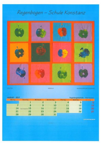 Schulkalender 2017